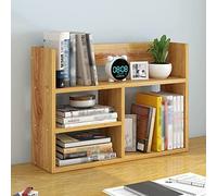 NaoSIn-Ni Scaffali da tavolo, libreria semplice da tavolo, libreria a 2 strati, per risparmiare spazio, scaffale per scaffali può essere utilizzato per piccoli scaffali per libri, scatole per cosmetici per ufficio