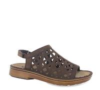 NAOT Calzature Donna Amadora Sandalo, Chicco di caffè Nubuck, 36 EU