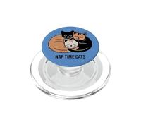 Nap Time Gatti Carino Dormire Gatto PopSockets PopGrip per MagSafe