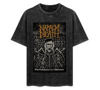 Napalm Death from Enslavement To Obliteration Mens T-Shirt Black Unisex Top Tee M