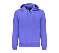 Napapijri Abbigliamento Uomo Felpe senza zip Blu M Maniche Lunghe Con Cappuccio,