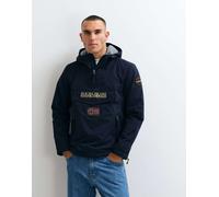 Napapijri anorak Rainforest con tasca navy-blu navy 2XL