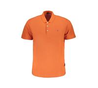 Napapijri Arancione Cotton Men Polo - M