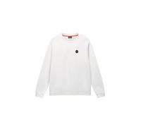Napapijri Badge Crew Sweatshirt Bianco L Uomo