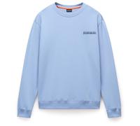 NAPAPIJRI Felpa 'B-Sovana' marino / blu colomba / arancione, Taglia S