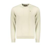 Napapijri Beige Cotton Men Sweater - M
