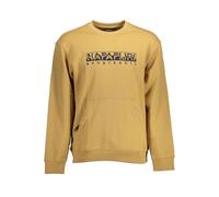 Napapijri Beige Cotton Men Sweater - XL
