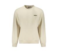 Napapijri Beige Cotton Men Sweater - XL