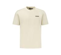Napapijri Beige Cotton Men T-Shirt - S