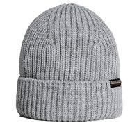 Napapijri Berretto da Uomo, Miscela Grigio Medio, Taglia Unica