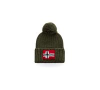 NAPAPIJRI Berretto 'Semiury 5' oliva / rosso / nero / bianco Uomo NAPAPIJRI 55-60 oliva / rosso / nero / bianco