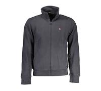 Napapijri Black Cotton Men Sweater - S