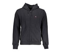 Napapijri Black Cotton Men Sweater - S