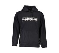 Napapijri Black Cotton Men Sweater - XL