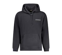 Napapijri Black Cotton Men Sweater - XXL