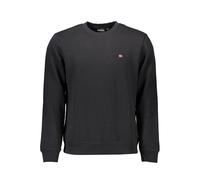 Napapijri Black Cotton Men Sweatshirt - 3XL