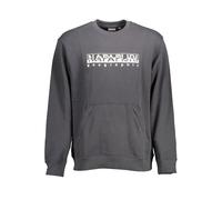 Napapijri Black Cotton Men's Sweatshirt - S