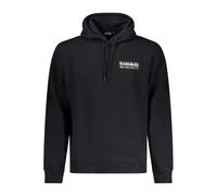Napapijri Black Cotton Men's Sweatshirt - XXL