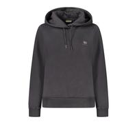 Napapijri Black Cotton Women's Hoodie - 2XS
