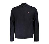 Napapijri Black Fabric Sweater - L