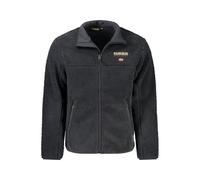 Napapijri Black Polyester Jackets & Coat - S