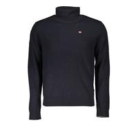 Napapijri Black Tessuto Mens Sweater High Neck - M