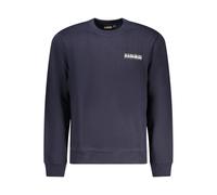 Napapijri Blu Cotton Men Sweatshirt - XL
