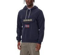 Napapijri Blue Cotton Hoodie - IT44 | S
