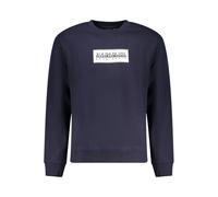 Napapijri Blue Cotton Men Sweater - L