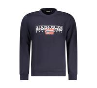 Napapijri Blue Cotton Men Sweater - M