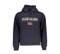 Napapijri Blue Cotton Men Sweater - S