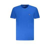 Napapijri Blue Cotton Men T-Shirt - M