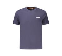 Napapijri Blue Cotton Men T-Shirt - S
