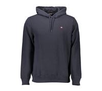 Napapijri Blue Cotton Men's Hoodie - 3XL