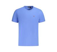 Napapijri Blue Cotton Men's T-Shirt - L