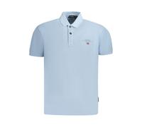 Napapijri Blue Cotton Polo Shirt - S
