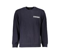 Napapijri Blue Cotton Sweater - XXL