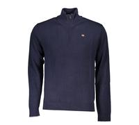Napapijri Blue Fabric Sweater - 3XL