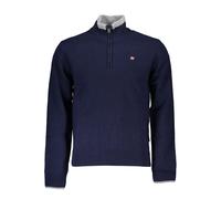 Napapijri Blue Fabric Sweater - XL