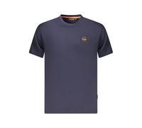 Napapijri Blue Organic Cotton Men T-Shirt - M