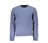 Napapijri Blue Tessuto Men Sweater - M