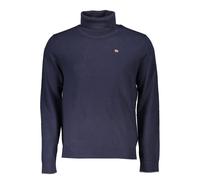 Napapijri Blue Tessuto Men Sweater - XXL