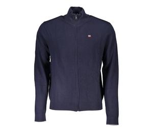 Napapijri Blue Tessuto Men's Cardigan - XXL