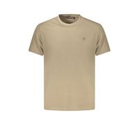 Napapijri Brown Cotton Men T-Shirt - M