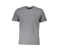 Napapijri Brown Cotton Men T-Shirt - XL