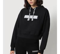 Napapijri Burgee Felpa Cropped Nera da Donna XS Nero