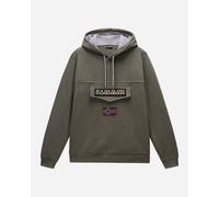 Napapijri Burgee M - Felpa - Uomo - Verde XL