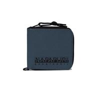Napapijri Cala - Portafoglio con cerniera, colore: blu tempesta, design compatto, Tempo Tempestoso, Taglia unica, Casual