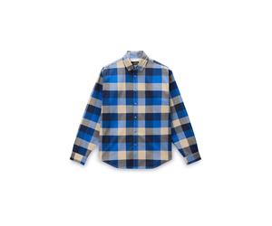 NAPAPIJRI Camicia beige / navy / blu reale Uomo - Abbigliamento - Taglie comode - Camicie da uomo NAPAPIJRI XXL