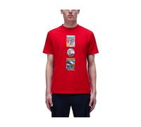 Napapijri - Camicie Sportive a Maniche Corte Portal - - Tops - Uomo - Rosso - M